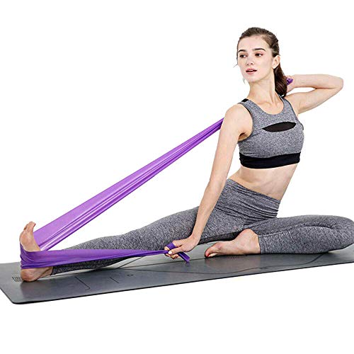 RebecaShop 8364 Bande de résistance élastique utile pour Exercices de Yoga, Pilates, Fitness, Maison, Salle de Sport, Bureau Cover