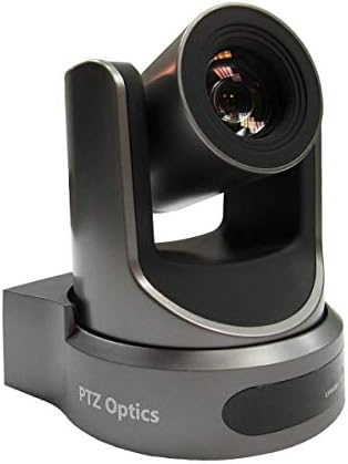 PTZOptics 30x Optical Zoom Broadcast & Conference Camera, HDMI, 3G-SDI, IP Streaming, CVBS, Gray