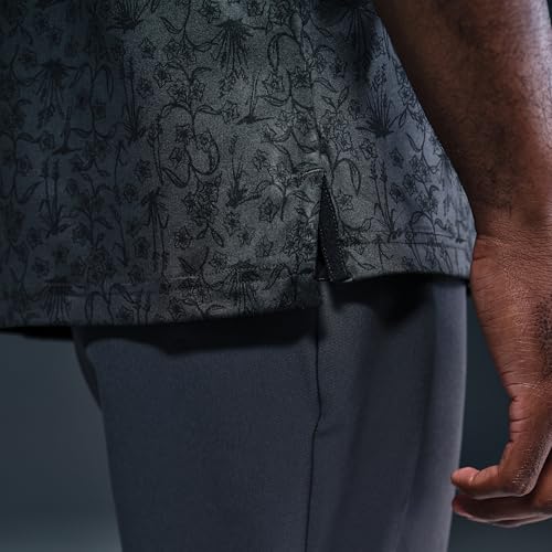 Nike Tour Men's Dri-FIT Golf Polo (HM5794-060, Anthracite/White)4