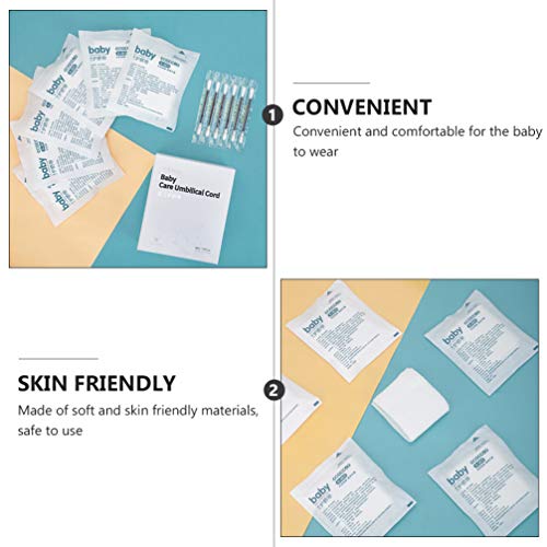 Toyvian 6 Conjuntos de Algodão Do Bebê Infantil Banda Barriga Do Bebê Cuidado Do Cordão Umbilical Ba