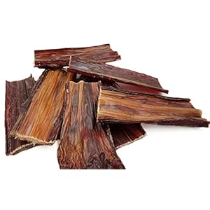 BREERs Getrocknetes Rinderdörrfleisch für Hunde 500 Gramm aus eigener Deutscher Herstellung, Kauartikel für Groß & Klein