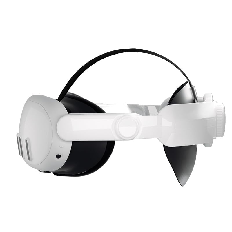 Cinturino per cuffie VR per Meta Quest 3 per Oculus Quest 3, sostituzione del cinturino Elite per un maggiore supporto, kit di riduzione del peso del cinturino VR per la riduzione dello stress