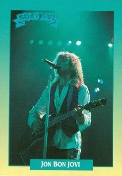 Jon Bon Jovi trading card (Bed of Roses) 1991 Brockum Rock Muisc #210