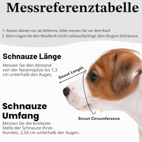 Yoolhamy Hundemaulkorb für Hunde mit kurzer Schnauze, weiche Maulkörbe für kleine, mittlere und große Hunde zur Verhinderung von Beißen und Bellen, geeignet für Chihuahua, Shih Tzu, Bulldogge, Pitbull