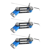 Laroal 3-teiliges synchronisiertes Signal PCB-Multimeter-Nadeln DIY-Leiterplatte Elektronisches Lötwerkzeug-Set Elektronische Leiterplatte Schweißsonde