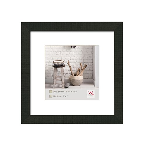 Walther Design HO330B Home Cornice, Legno, Nero