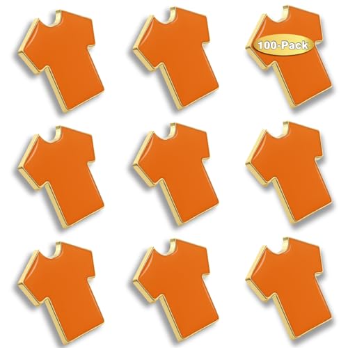 6/12/50/100Pcs Orange Shirt Lapel Pins 1 “ -Canada Native awareness Brooch Badge Souvenir For Kids Child Clothes Bags Hats