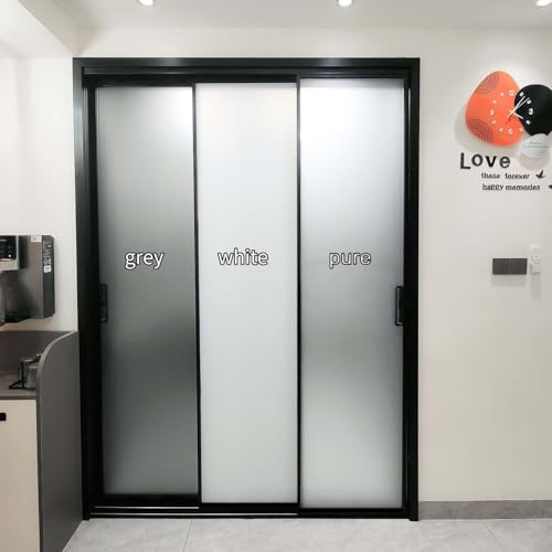 Vinilo decorativo para ventana privacidad gris 29.6 x 78.7 in miniatura 2