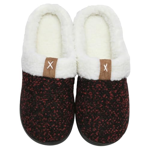 HOMETRUE Women Slippers House Slippers Memory Foam Anti-Skid Rubber Sole Bedroom Shoes4