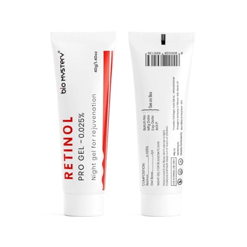 Image of Retinol Pro Gel 0.025 Vitamin A Fine Lines, Sun Spots, Anti-Aging (40 Gram / 1.41 Oz)