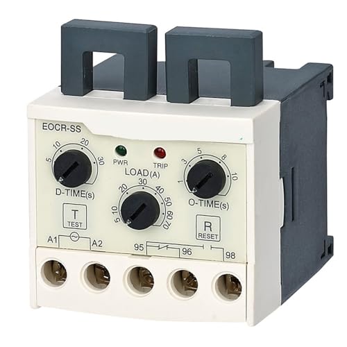 Relais de surcharge thermique EOCR-SS-220 protecteur de moteur électrique triphasé 5-70A
