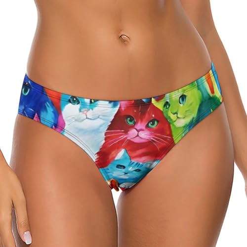 Women's Comfort Hipster Briefs Panties Swim Bikini Briefs Bathing Suit