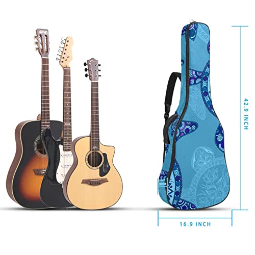 Housse pour guitare acoustique à motif avocat bleu à pois de 1 cm d’épaisseur – Housse étanche pour guitare – 101,6 cm… - Les Beatles, Paul McCartney, John Lennon, RIngo Starr, George Harrison Housse pour guitare acoustique à motif avocat bleu à pois de 1 cm d'épaisseur - Housse étanche pour guitare - 101,6 cm… – Image 6