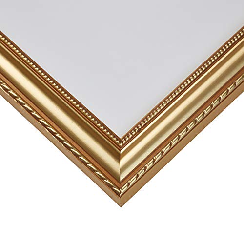 Craig Frames 314Gd 24 X 36 Inch Poster Frame, Solid Wood, 0.75 Inch Wide, Gold & Victoria, Ornate Gold Picture Frame, 20 X 30 Inch #TOP6
