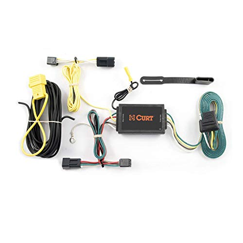 CURT 56026 Vehicle-Side Custom 4-Pin Trailer Wiring Harness for Select Saturn Vue, Chevrolet Captiva