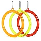 Buraq 3 Pcs Interactive Playful Bird Hanging Ring - for Hanging Swing | Holding | Chewing & Playing | Set Suitable for Love Birds | Budgies | Parrot | Cockatiel | Conure | Finches