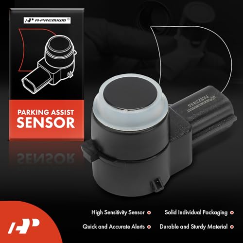 Image of A-Premium Rear Parking Assist Sensor Compatible with Chevy GMC Cadillac | Backup Sensor for Silverado 1500 2007-2013, Sierra 2007-2012, Yukon, Suburban, Escalade, Avalanche, 2007-2011
