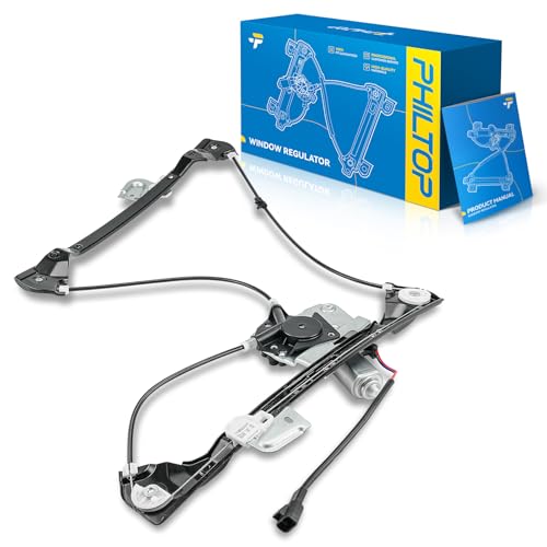 Image of PHILTOP 741-642 Power Window Regulator w /Motor Front Right Passenger Side