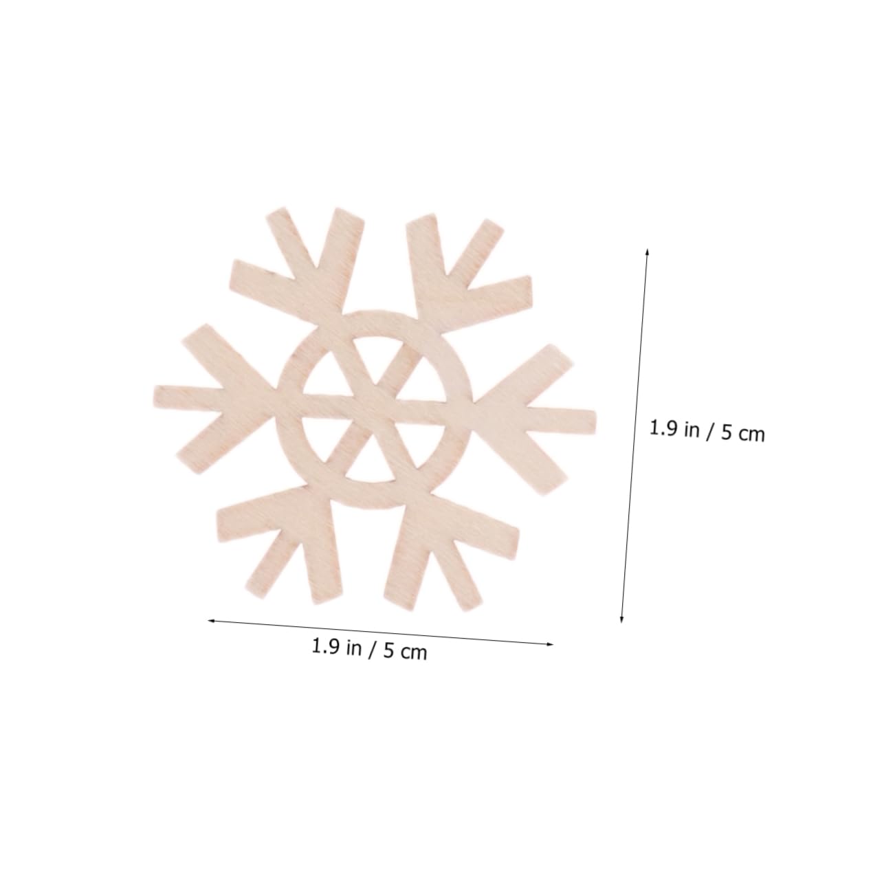 Lurrose 3 Sets Weihnachts-schneeflocken-ornament Weihnachtsbaum-hängeornament Schneeflockenscheibe Zum Aufhängen Weihnachtsparty-hängeornament 80 Stück * 3