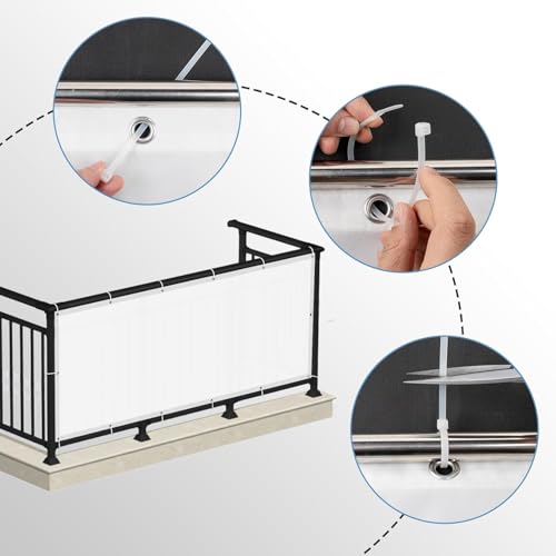 Voile d'ombrage rectangulaire 200 g/m² avec oeillets renforcés