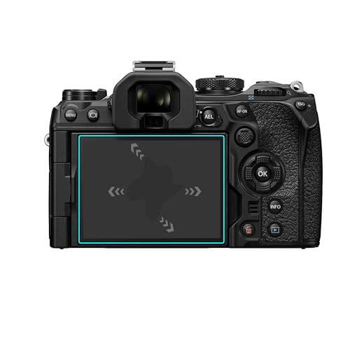 Mr.Shield Protector de Pantalla para Olympus OM SYSTEM OM-1 Mark II/OM-1 Cristal Vidrio Templado [3 Piezas] [9H Dureza] Anti-Arañazos - imagen 5