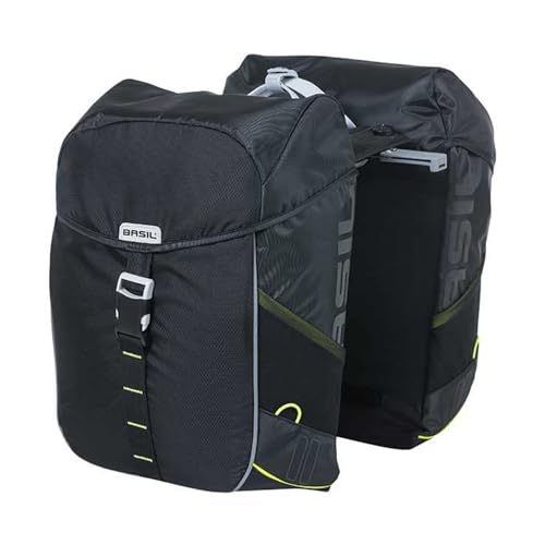 Basil Miles Double Bag MIK - 34L - Wasserdicht - Inkl. abschließbarem...