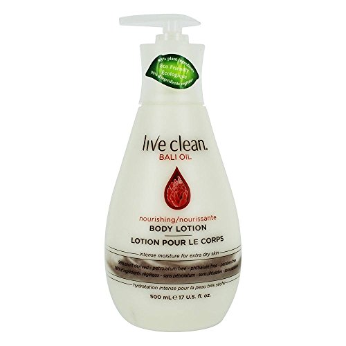 Live Clean Body Lotion, Nourishing Bali Oil, 17 Oz