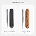 GERMANIKURE Slanted Tweezers in Leather Case - Made in Solingen Germany