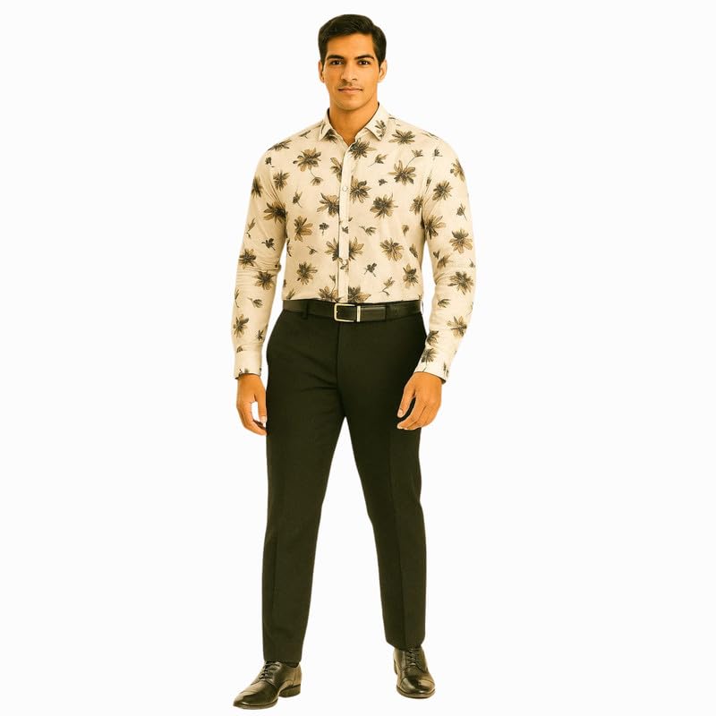 All-Purpose Mens Cotton Shirt Pure Cotton | Comfortable & Breathable Daily Use |Stylish Formal & Casual Look for Office, Travel-picture-29