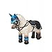 LeMieux Toy Pony Exercise Sheet - Navy - A Shower Resistant Mini Exercise Sheet
