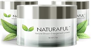 NATURAFUL - (3 JAR) Breast Enhancement Cream - Natural Breast Enlargement, Firming and Lifting Cream | Trusted by Over 100,000 Users & Includes Handbook | $232 Value Bundle