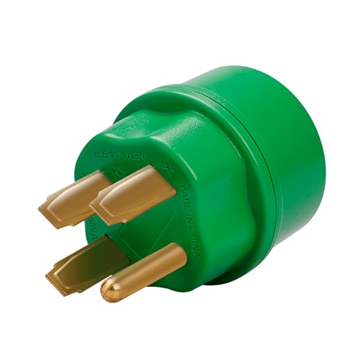 NEMA 14-50P to 14-50R Generator Adapter Plug (50A)