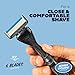 Dollar Shave Club | The Member Exclusive Shave Set | 4 Extra Close Refill Cartridges, 1 Handle (Black), 1 Shave Butter 3 ounce, 1 Razor Cover