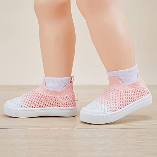 Image of BMCiTYBM Baby Sneakers Girls Boys Lightweight Breathable Mesh First Walkers Shoes 6-24 Months