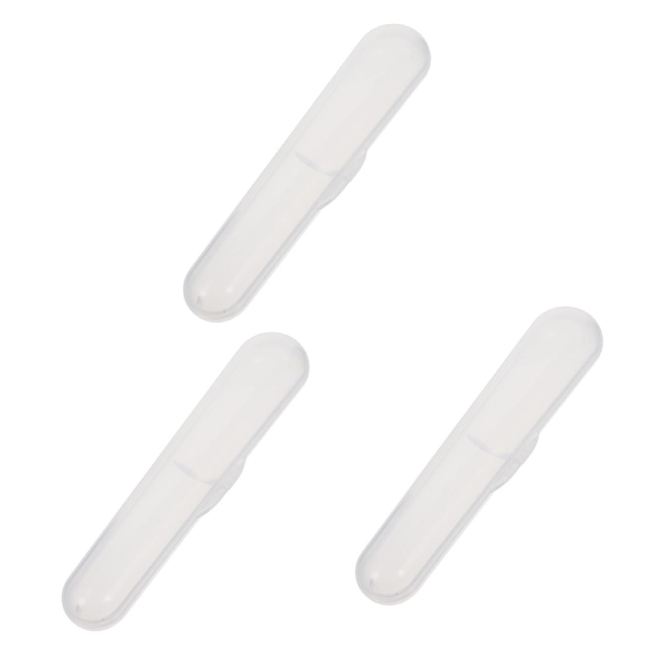 Toddmomy 3sets Baby Feeding Spoon Fork Case Sturdy Pp Material Box for Boys and Girls 6pcs*3