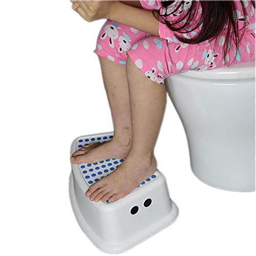 Lzour Squatty Potty - Taburete de Inodoro Plegable para Viajes, multifunción - Taburete de baño para niños - Almohadillas Antideslizantes para los escalones Antideslizante Bloque