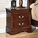 Signature Design by Ashley Alisdair Traditional 2 Drawer Nightstand, 23.75