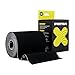 Price comparison product image SPORTTAPE Extra Wide Kinesiology Tape 10cm x 5m - Black | Waterproof, Hypoallergenic, Muscle Support Recovery Tape for Sports Injuries, Physio, Lower Back, Binding, Chest Taping | Single Uncut Roll
