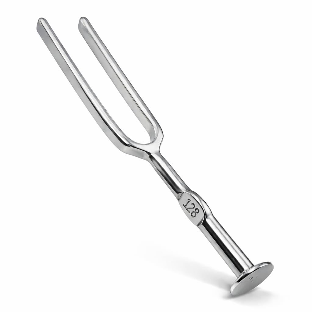 Tuning Fork 128 Hz – Premium Stainless Steel Medical & Therapeutic Instrument (Pack of 1)-image-8