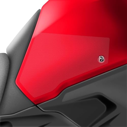 BLOQ motorrad Traktion Tank Griff Pads kompatibel mit DUCATI MULTISTRADA V2 (S) (2025-) HiGrip - Klar