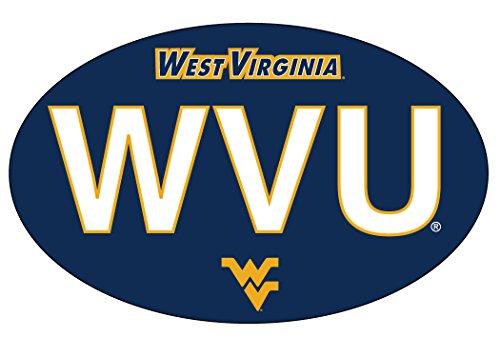 West Virginia Mountaineers Oval Magnet Single Officially Licensed Collegiate Product