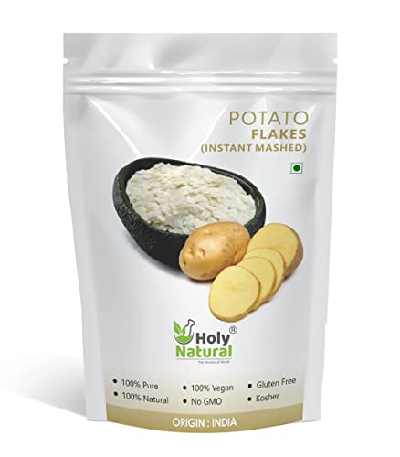 Image of Holy Natural - The Wonder of World Holy Natural Potato Flakes(Dehydrated)-1 Kg|Instant Aaloo Mashed