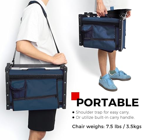 image for SPORT BEATS Stadium Seats with Back Support Bleacher Chairs with Back 