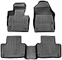 WeatherTech FloorLiner, Custom Fit Liner Floor Mats for Buck Encore GX Models (441617-1-3), Floor Mats 1st and 2nd Row, Black Liners
