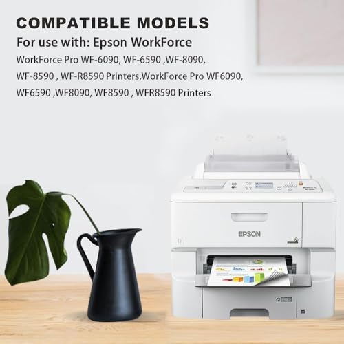 Image of T6712 Maintenance Waste Ink Box with Chip for Epson Workforce Pro Wf-r8590, Wf-r8590Dwf, Wf-r8590Dtwf, Wf-r8590D3Tw Printers