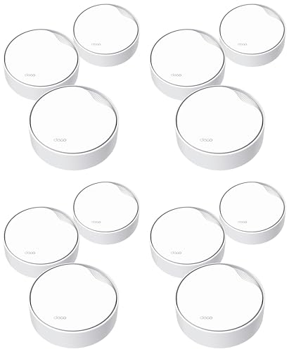 Image of TP-Link Deco X50 AX3000 Mesh WiFi System - Ceiling /Wall-Mountable WiFi 6 Mesh, Replaces Router /Access Point /Extender, Powered, Dual 2.5G Ports (Pack of 12)