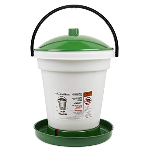 Harris Farms Poultry Drinker | Simple and Easy to Use for Any Size Flock | Made of BPA-free Plastic | 6.25 Gallon - Thumbnail 2