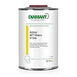 DIAMANT Dichtol WFT Macro 1L – Sellador universal, transparente, resistente al agua con autorización de agua potable, sellado instantáneo, grietas y poros hasta 0,5 mm – metal, plástico, hormigón