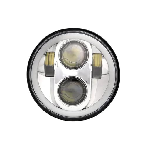 Phare de moto LED 5.75 pouces : roulez serein la nuit sans redouter les zones sombres
