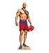 Mitch Buchannon Shirtless - Baywatch (2017 Film) - Advanced Graphics Life Size Cardboard Standup